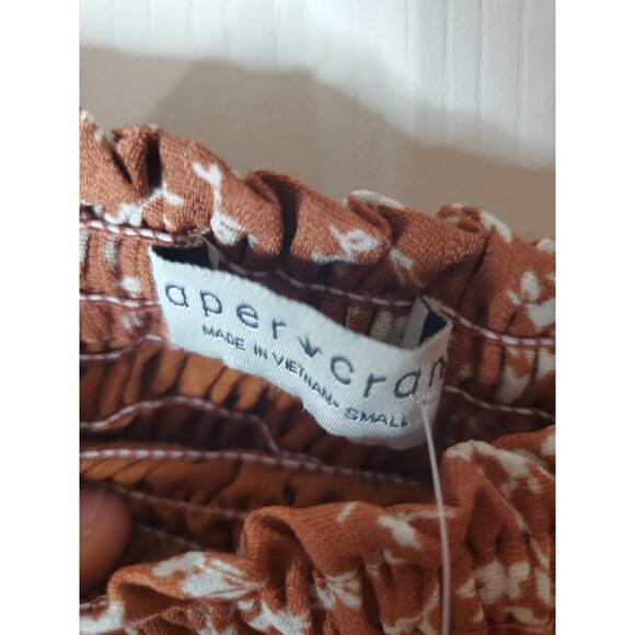 Paper Crane Ruffle Bottom Pencil Skirt, NWT, Small - Picture 5 of 6